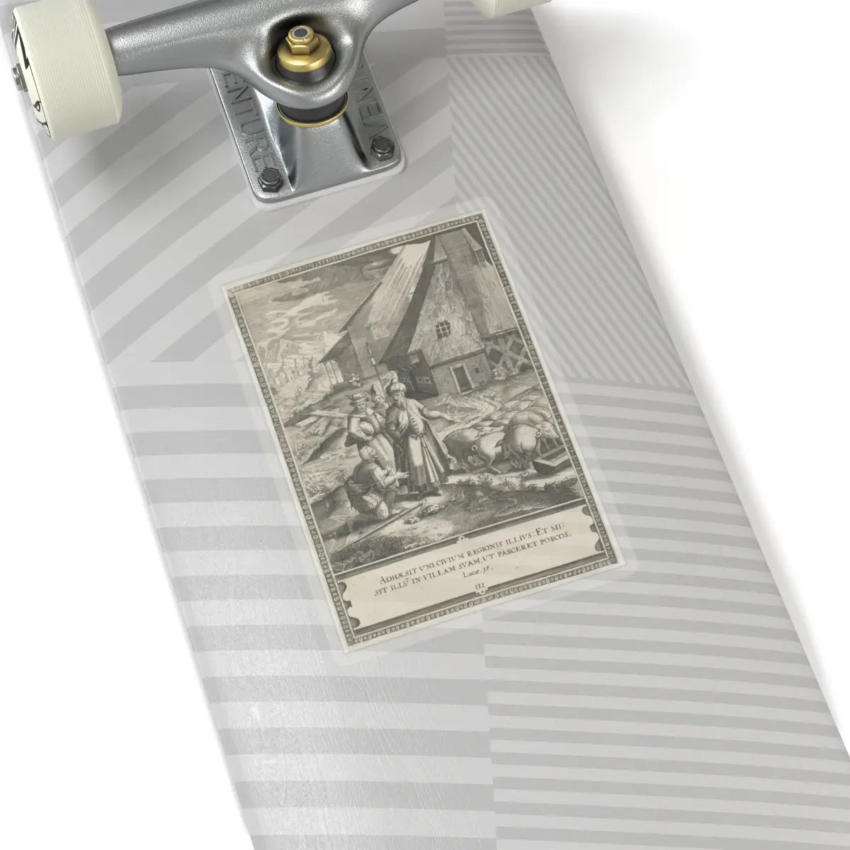 SKU:TSS-STICK-DMNCST-6X6-14DKF Sizes:6" × 6" Types:Transparent