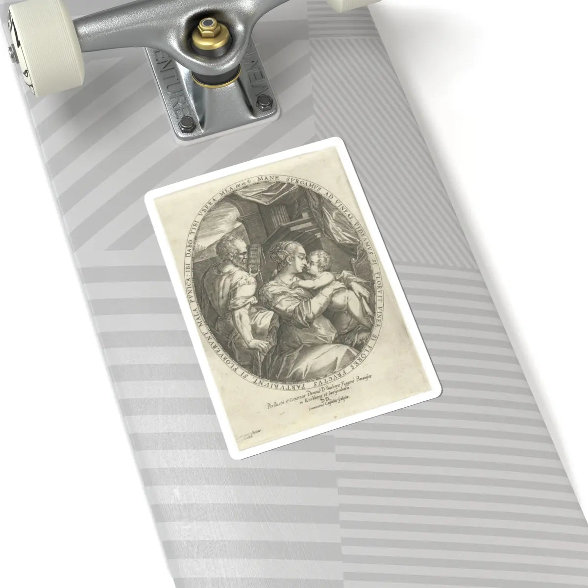 SKU:TSS-STICK-DMNCST-6X6-7 Sizes:6" × 6" Types:White
