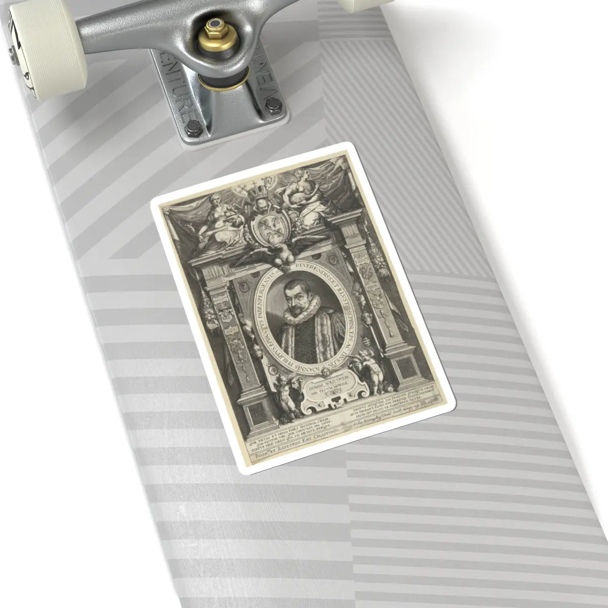 SKU:TSS-STICK-DMNCST-6X6-54 Sizes:6" × 6" Types:White