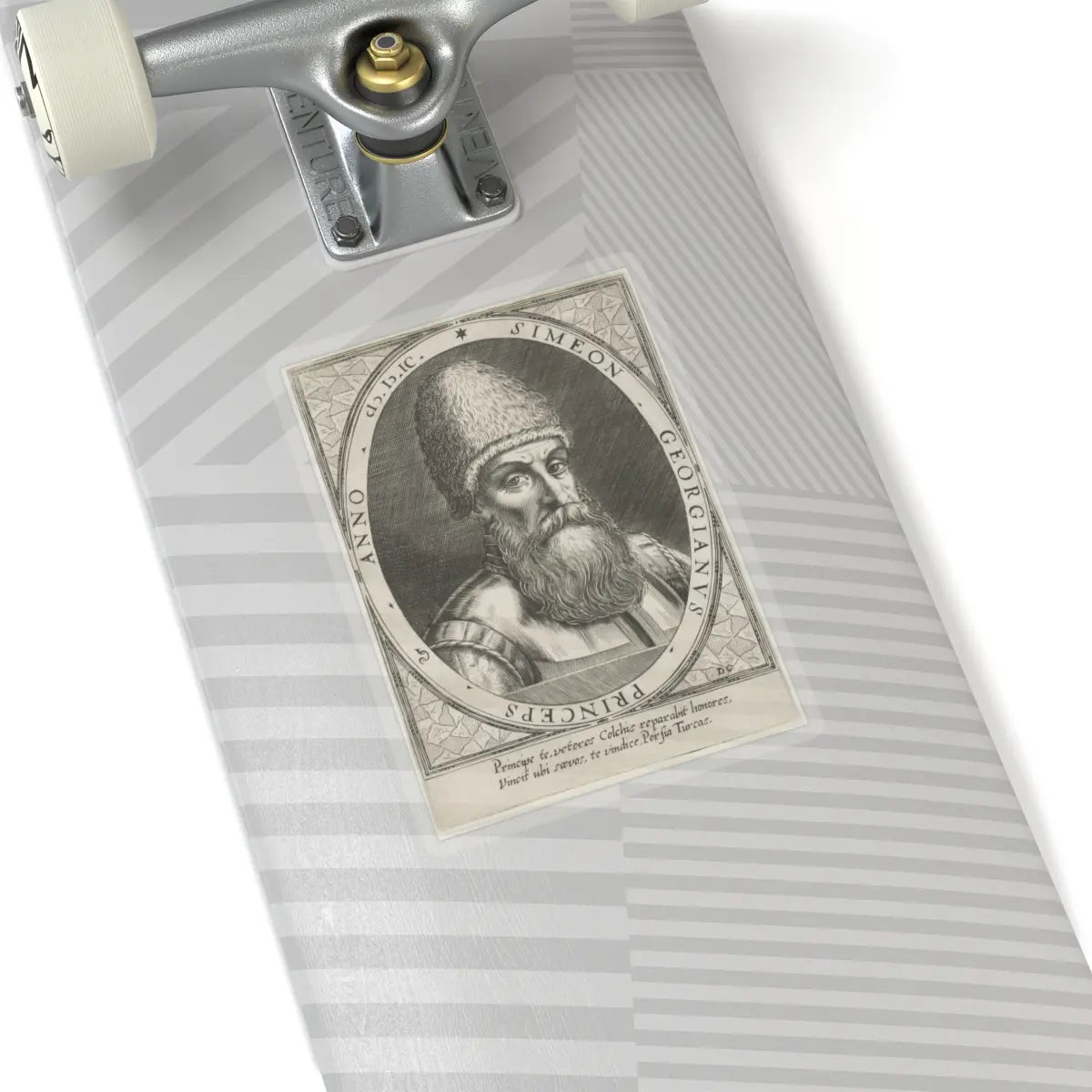 SKU:TSS-STICK-DMNCST-6X6-14DM1 Sizes:6" × 6" Types:Transparent
