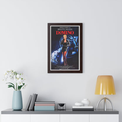 DOMINO 1988 - Framed Movie Poster-The Sticker Space