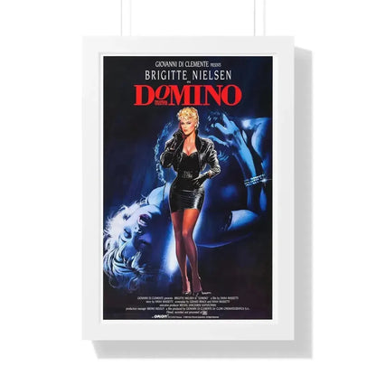 DOMINO 1988 - Framed Movie Poster - The Sticker Space