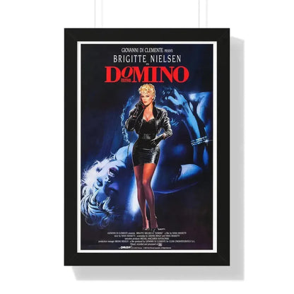DOMINO 1988 - Framed Movie Poster - The Sticker Space