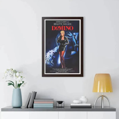 DOMINO 1988 - Framed Movie Poster - The Sticker Space