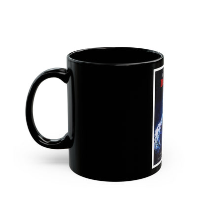 DOMINO 1988 Movie Poster - Black Coffee Mug-The Sticker Space