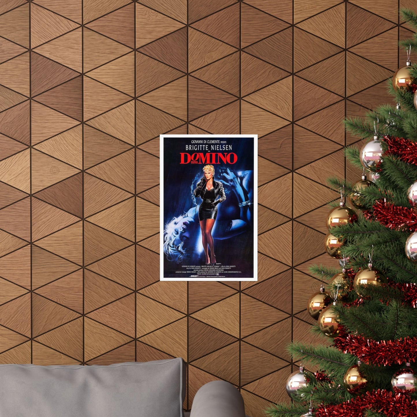 DOMINO 1988 - Paper Movie Poster-The Sticker Space