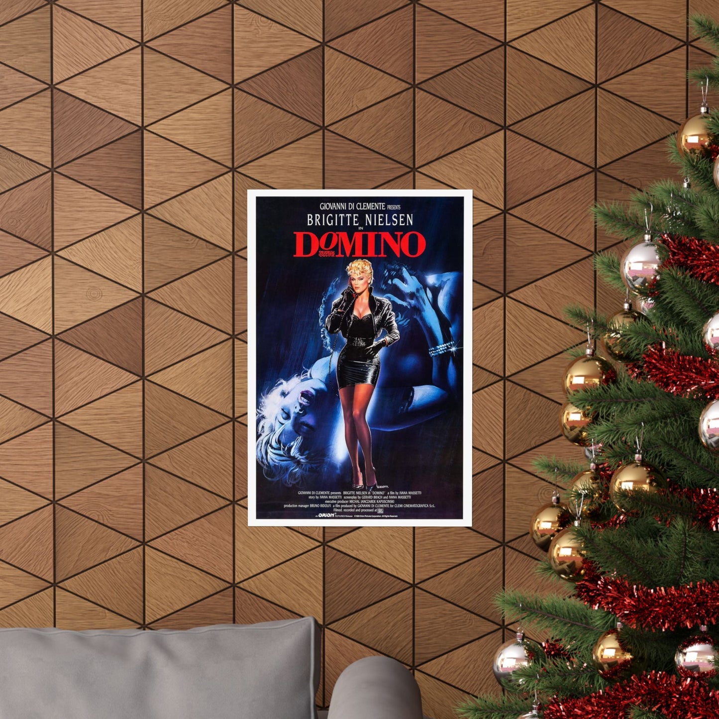 DOMINO 1988 - Paper Movie Poster-The Sticker Space