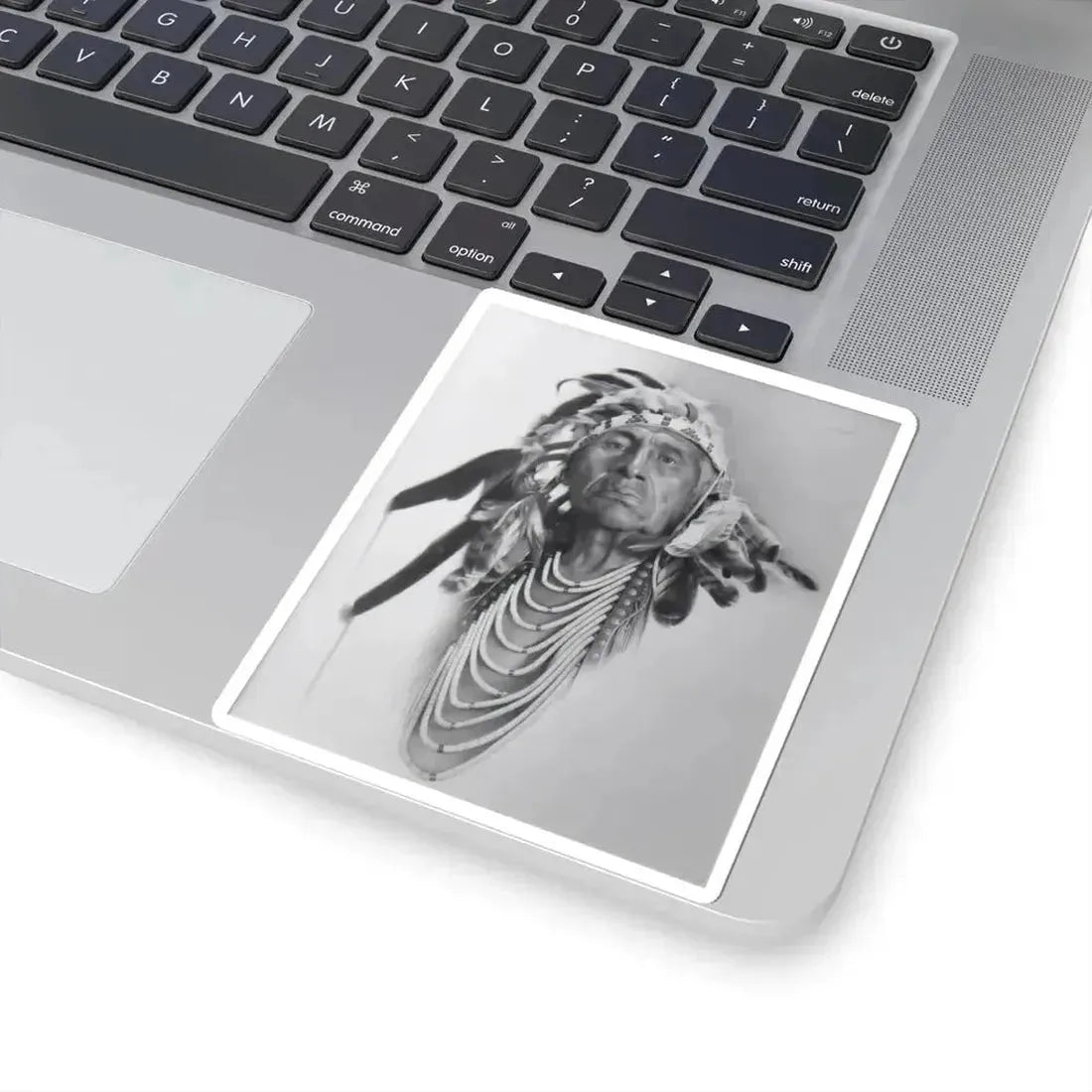 Don Crowley - A Man of Honor (Native Americans in Art) STICKER Vinyl Kiss-Cut Decal - The Sticker Space