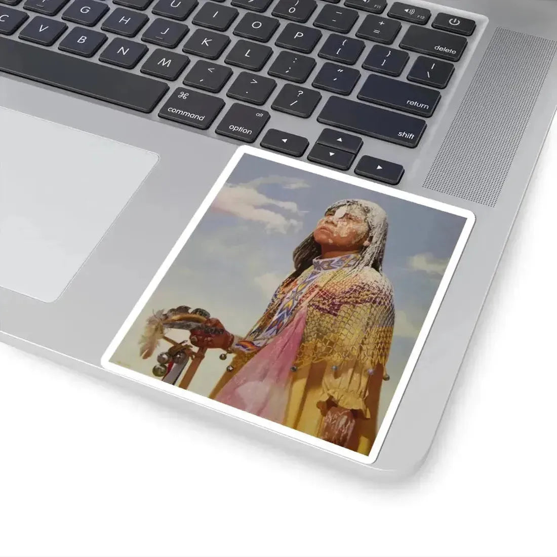 Don Crowley - Becoming a Woman (Native Americans in Art) STICKER Vinyl Kiss-Cut Decal - The Sticker Space