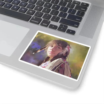 Don Crowley - Kaibab Sunset (Native Americans in Art) STICKER Vinyl Kiss-Cut Decal - The Sticker Space