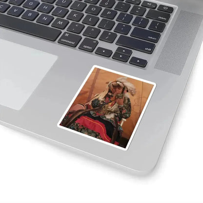 Don Crowley - Member of the Family (Native Americans in Art) STICKER Vinyl Kiss-Cut Decal - The Sticker Space