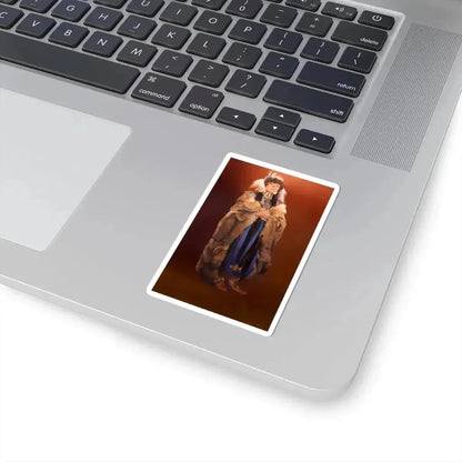 Don Crowley - Paiute Elegance (Native Americans in Art) STICKER Vinyl Kiss-Cut Decal - The Sticker Space