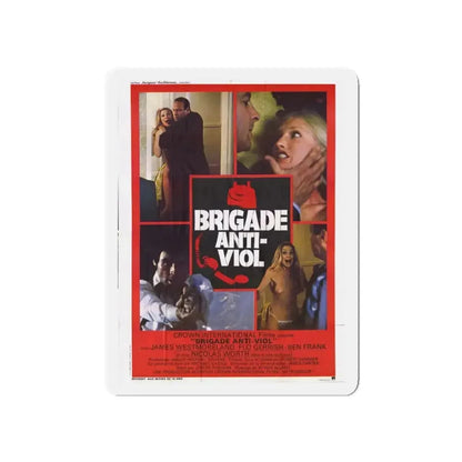 DON'T ANSWER THE PHONE! (FRENCH) 1980 Movie Poster - Refrigerator Magnet 5 Inch - The Sticker Space