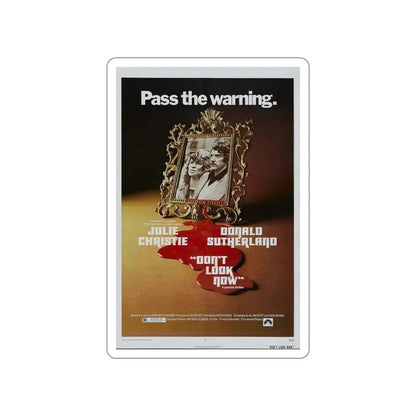 DON'T LOOK NOW 1973 Movie Poster STICKER Vinyl Die-Cut Decal 6 Inch - The Sticker Space