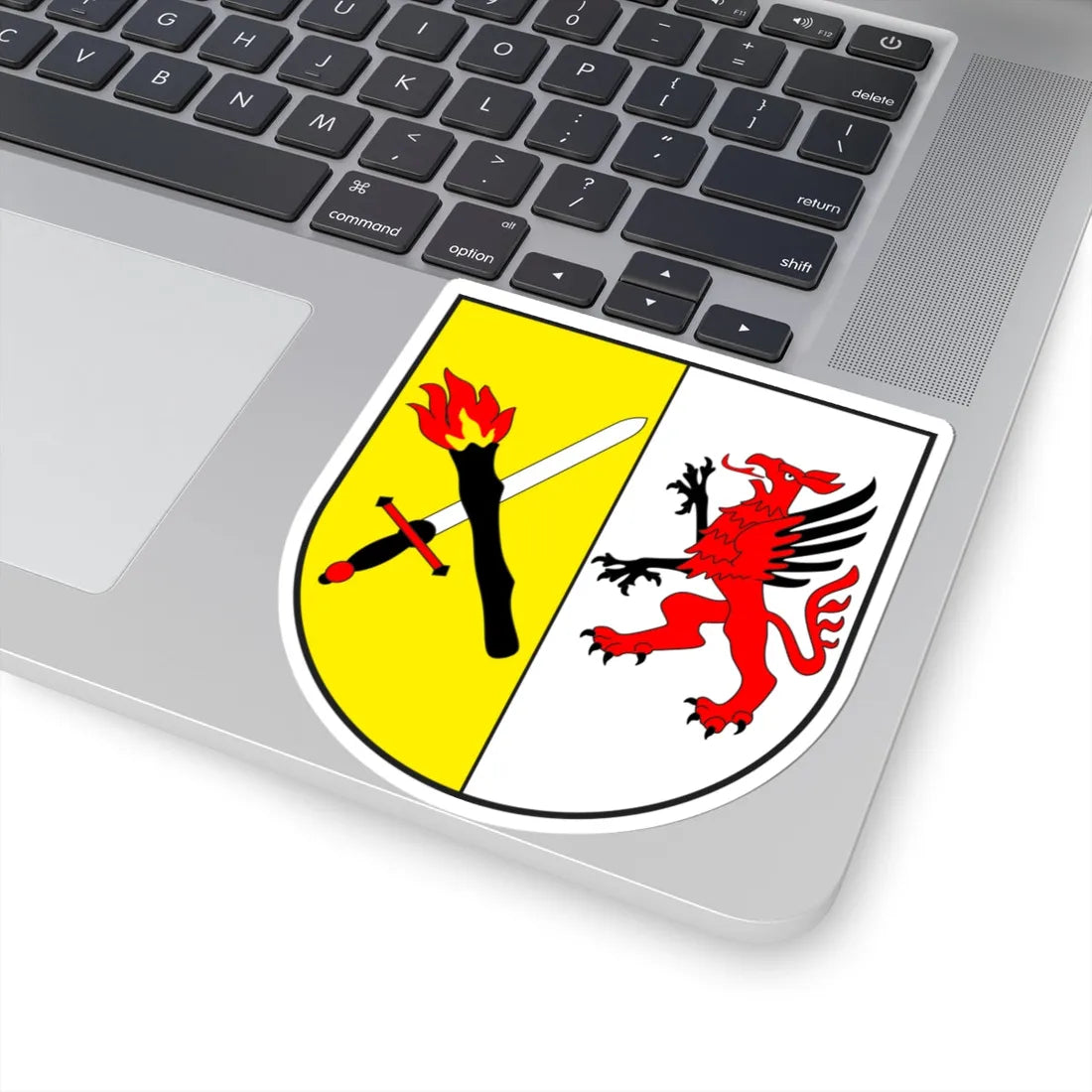Donat wappen (Switzerland) (Coat of Arms) STICKER Vinyl Kiss-Cut Decal - The Sticker Space
