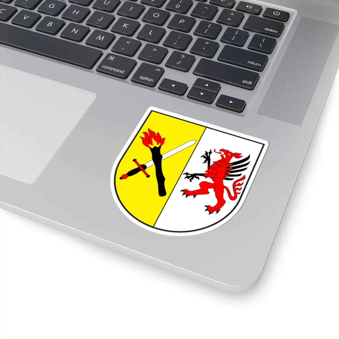 Donat wappen (Switzerland) (Coat of Arms) STICKER Vinyl Kiss-Cut Decal - The Sticker Space
