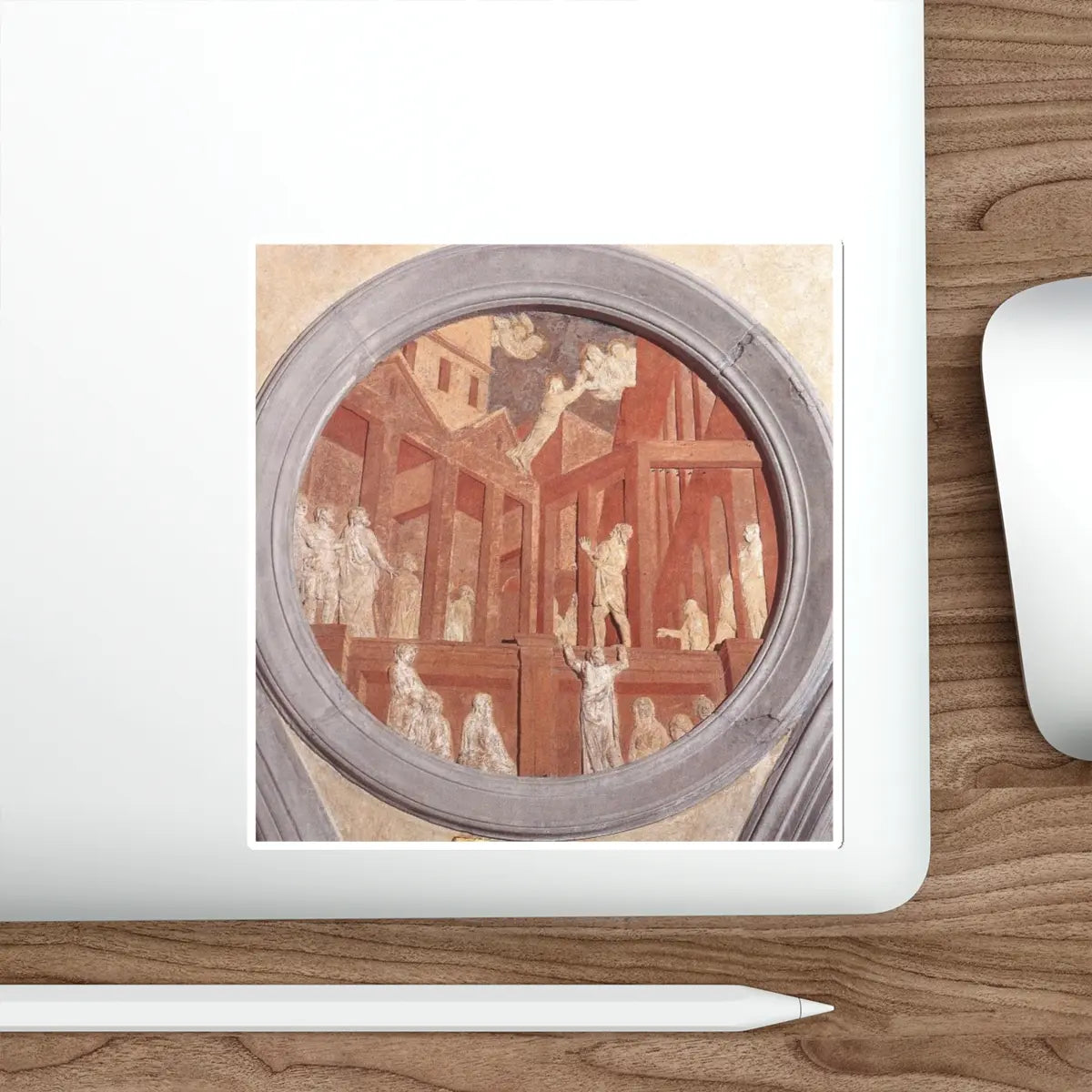 SKU:32632588756986852218 Sticker types:White Shape:Die-Cut Sizes:5" × 5"