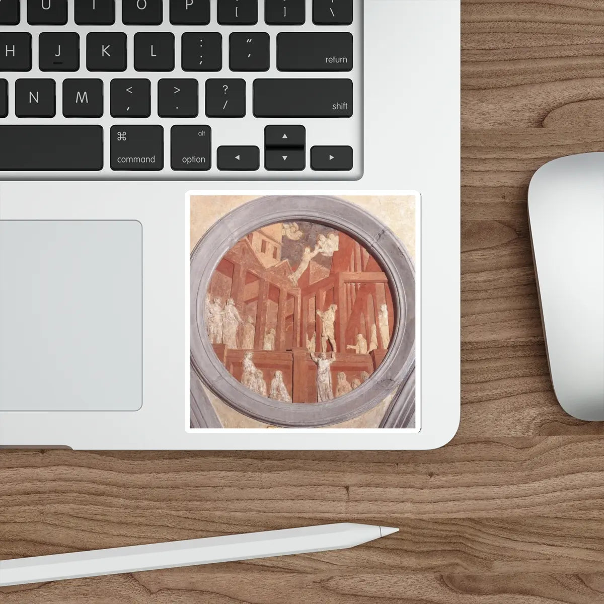 SKU:97441197893161700917 Sticker types:White Shape:Die-Cut Sizes:4" × 4"