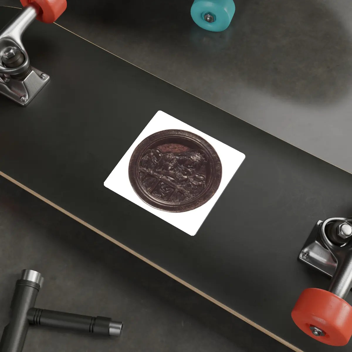 SKU:30043119500609074519 Sticker types:White Shape:Die-Cut Sizes:4" × 4"