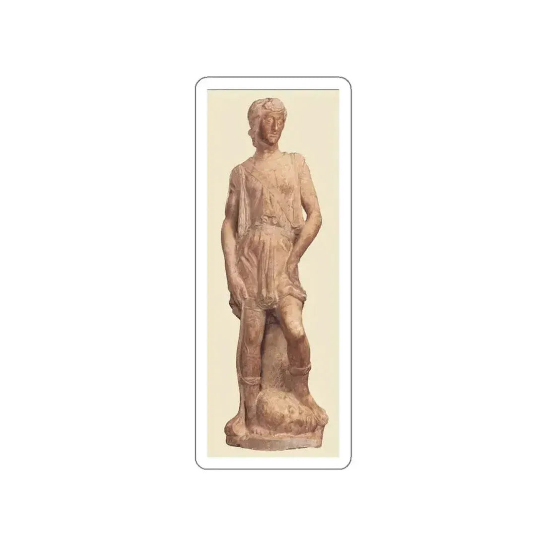 DONATELLO - David of Casa Martelli (Artwork) STICKER Vinyl Die-Cut Decal - The Sticker Space