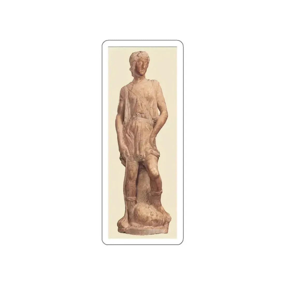 DONATELLO - David of Casa Martelli (Artwork) STICKER Vinyl Die-Cut Decal - The Sticker Space