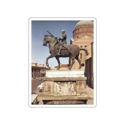 DONATELLO - Equestrian Statue of Gattamelata2 (Artwork) STICKER Vinyl Die-Cut Decal - The Sticker Space