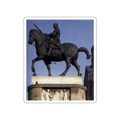 DONATELLO - Equestrian Statue of Gattamelata3 (Artwork) STICKER Vinyl Die-Cut Decal - The Sticker Space