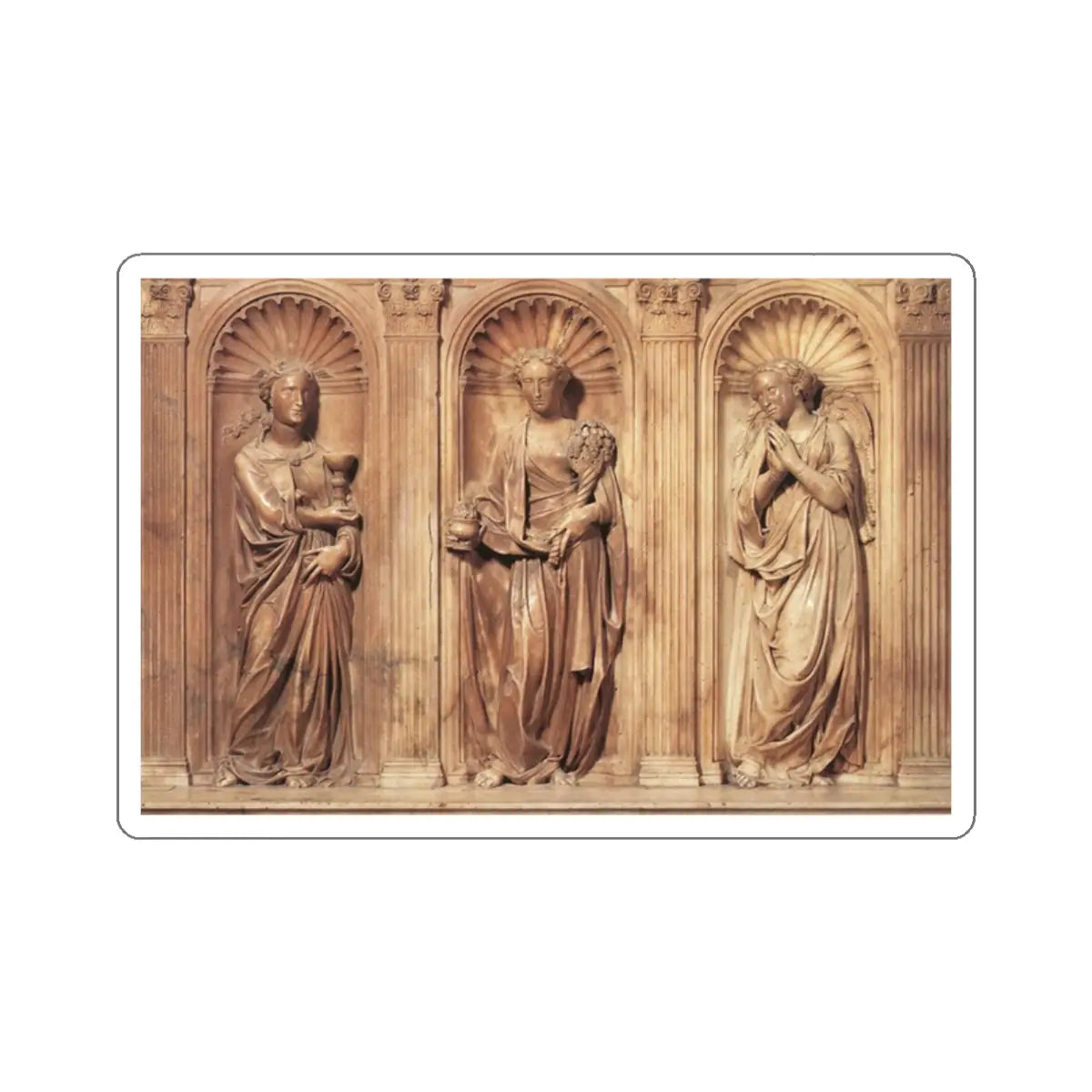 SKU:18808882205360729985 Sticker types:White Shape:Die-Cut Sizes:2" × 2"