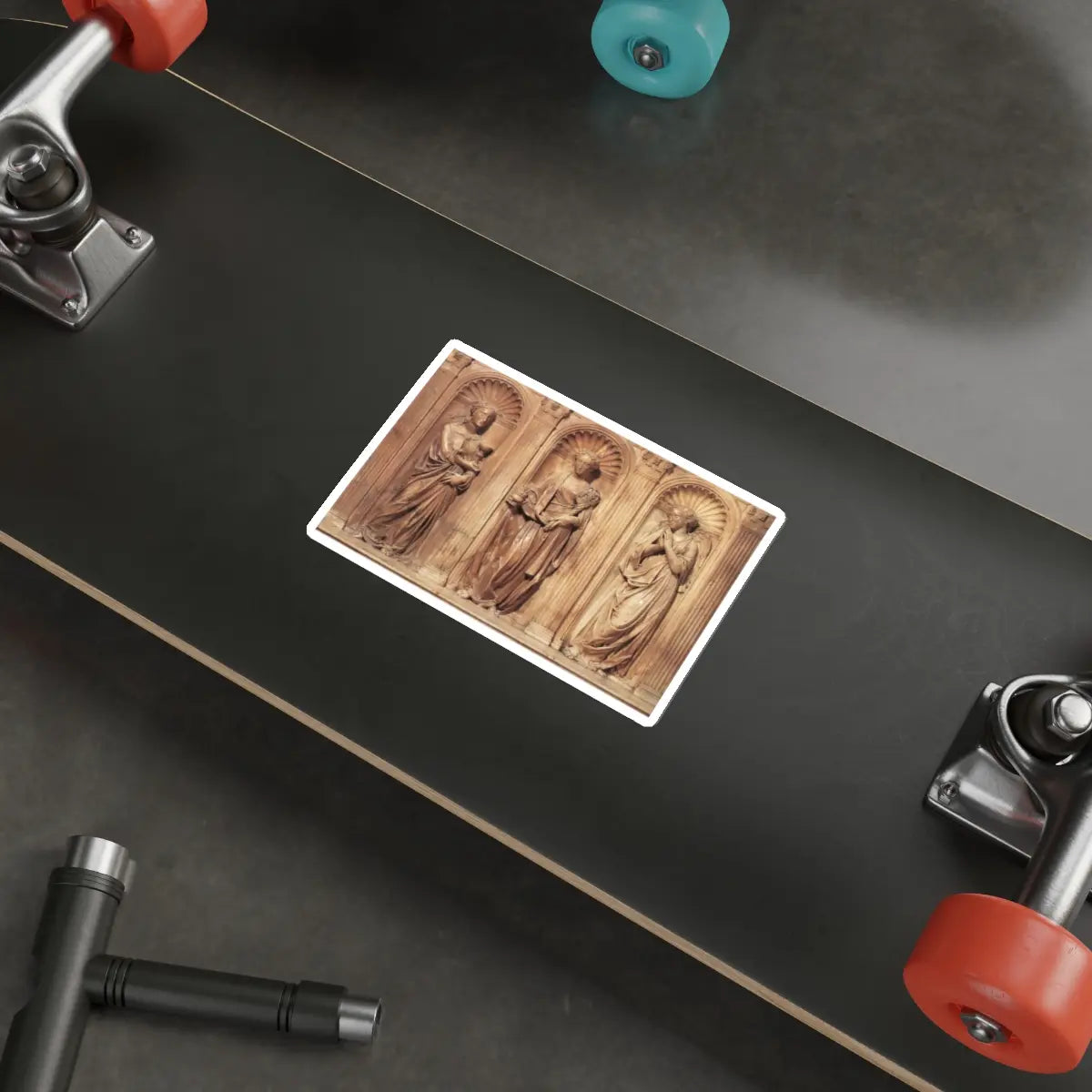 SKU:26534155245837782264 Sticker types:White Shape:Die-Cut Sizes:5" × 5"