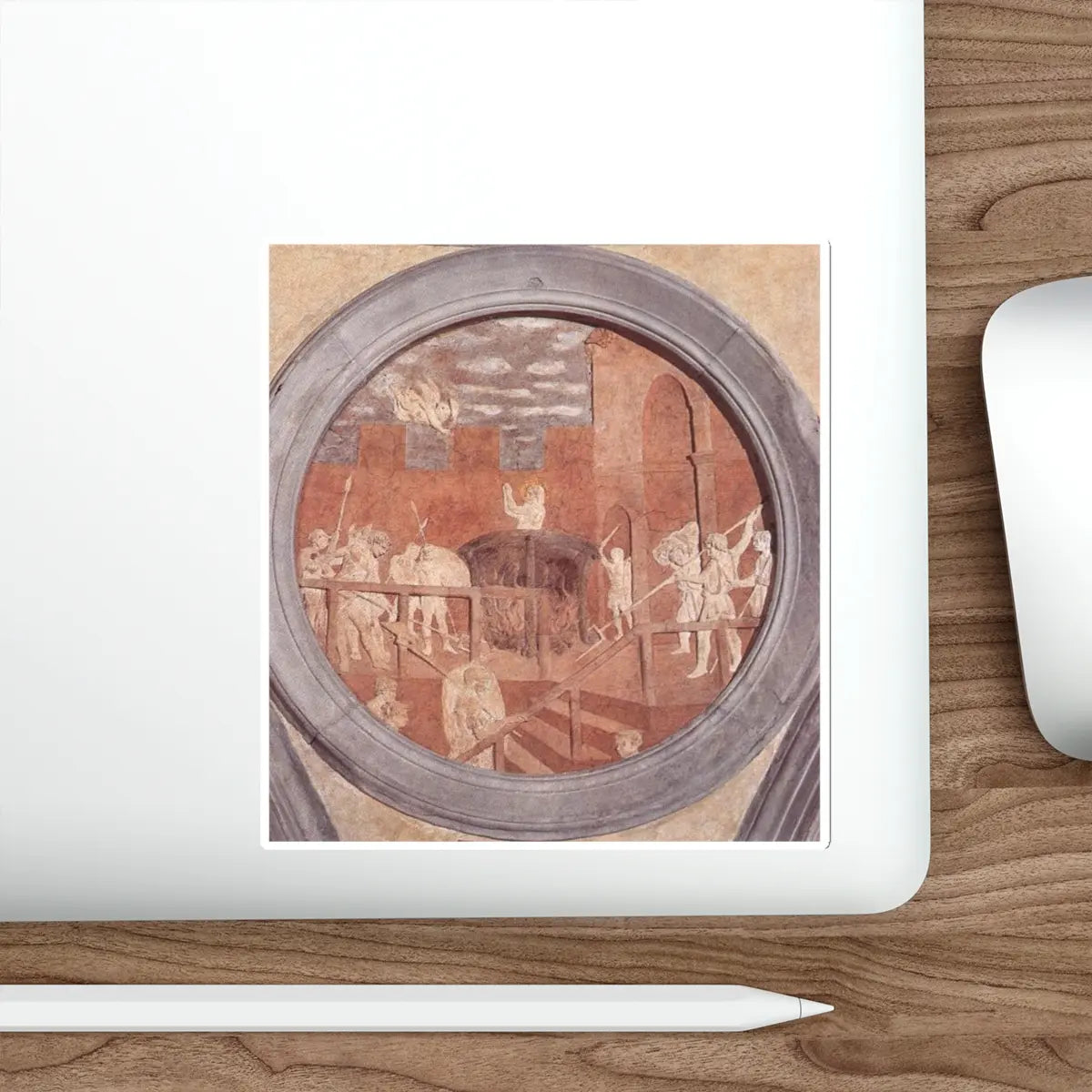 SKU:29232230288773008936 Sticker types:White Shape:Die-Cut Sizes:5" × 5"