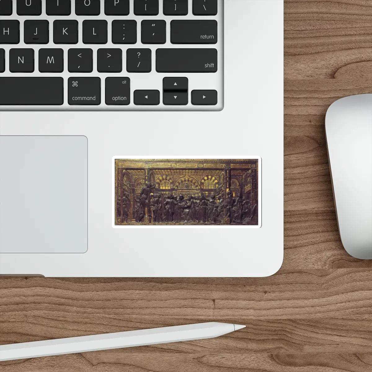 SKU:30637524363782272035 Sticker types:White Shape:Die-Cut Sizes:4" × 4"