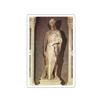 DONATELLO - St George2 (Artwork) STICKER Vinyl Die-Cut Decal White Die-Cut 5 Inch - The Sticker Space