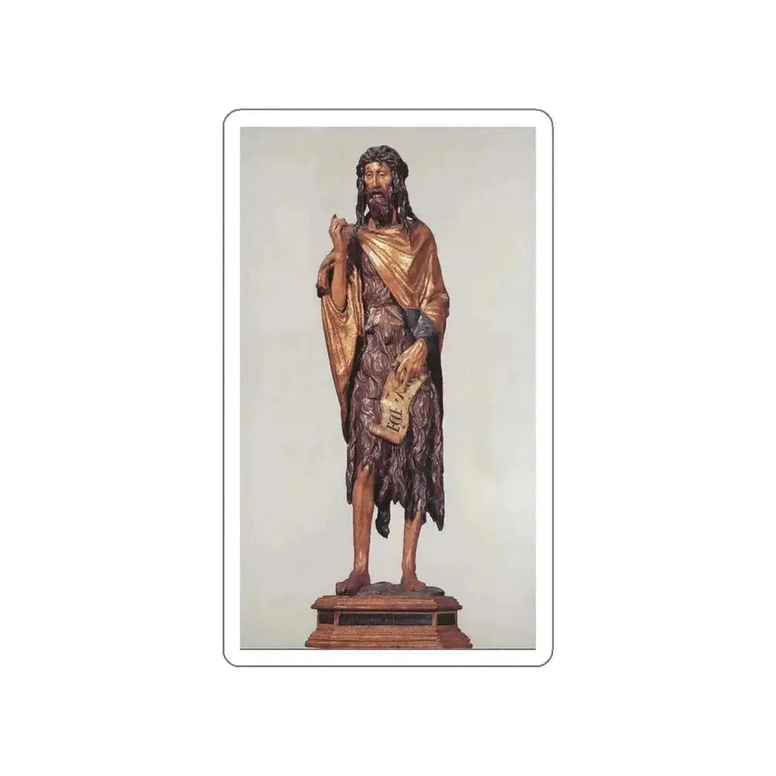 DONATELLO - St John the Baptist (Artwork) STICKER Vinyl Die-Cut Decal - The Sticker Space
