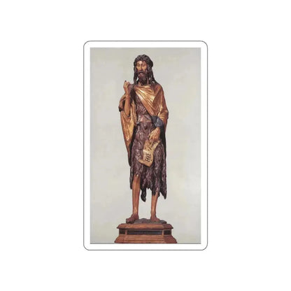 DONATELLO - St John the Baptist (Artwork) STICKER Vinyl Die-Cut Decal White Die-Cut 2 Inch - The Sticker Space
