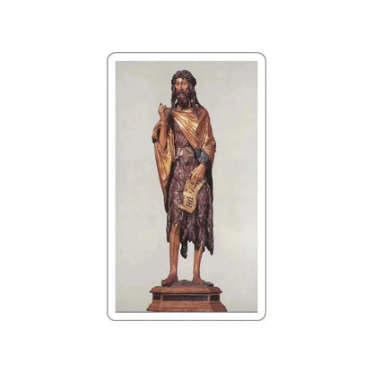 DONATELLO - St John the Baptist (Artwork) STICKER Vinyl Die-Cut Decal White Die-Cut 3 Inch - The Sticker Space
