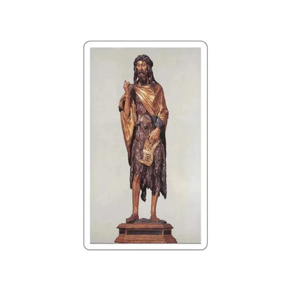 DONATELLO - St John the Baptist (Artwork) STICKER Vinyl Die-Cut Decal White Die-Cut 6 Inch - The Sticker Space