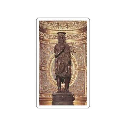 DONATELLO - St John the Baptist2 (Artwork) STICKER Vinyl Die-Cut Decal White Die-Cut 3 Inch - The Sticker Space
