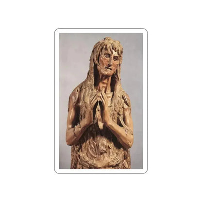 DONATELLO - St Mary Magdalen (detail) (Artwork) STICKER Vinyl Die-Cut Decal - The Sticker Space