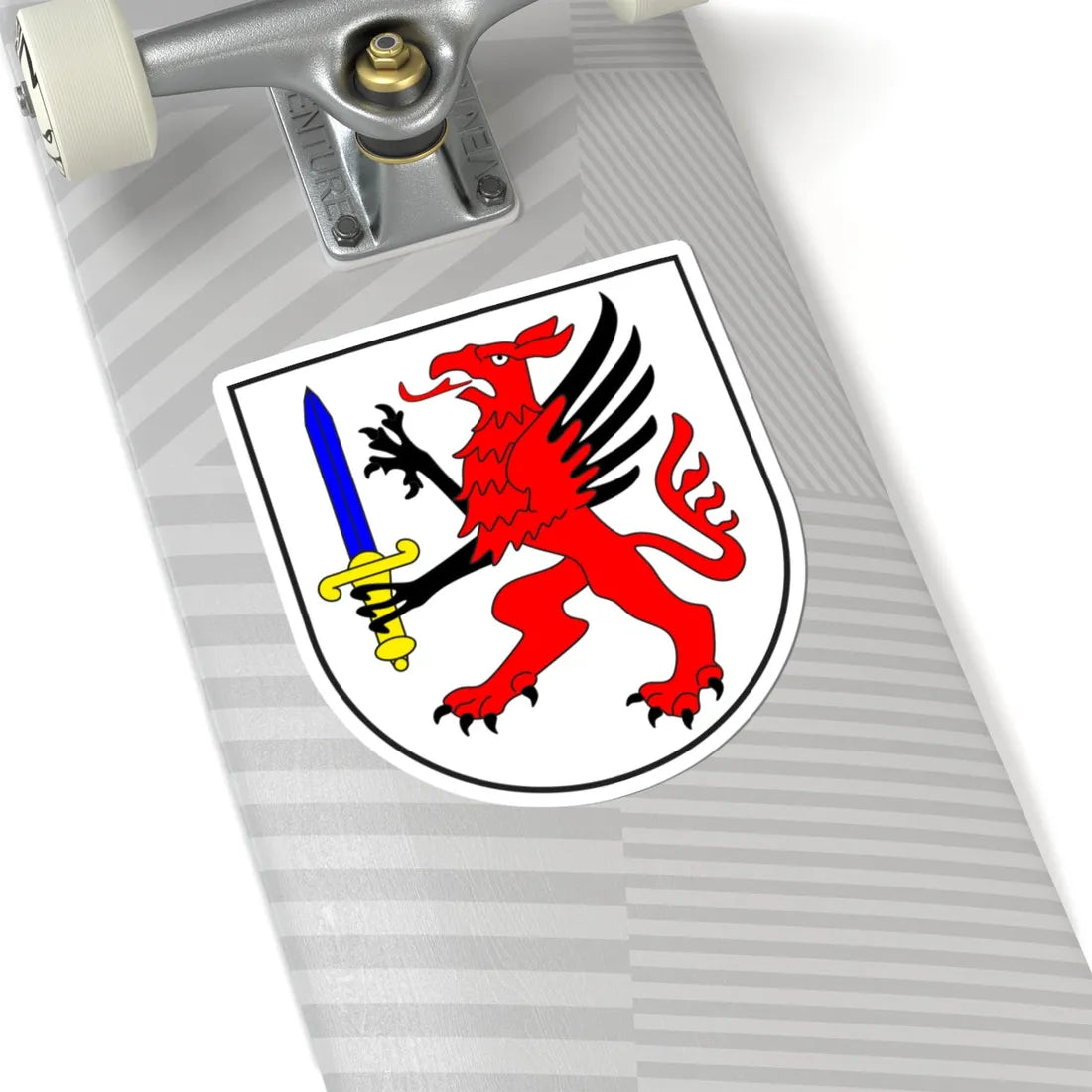 Donath wappen (Switzerland) (Coat of Arms) STICKER Vinyl Kiss-Cut Decal - The Sticker Space