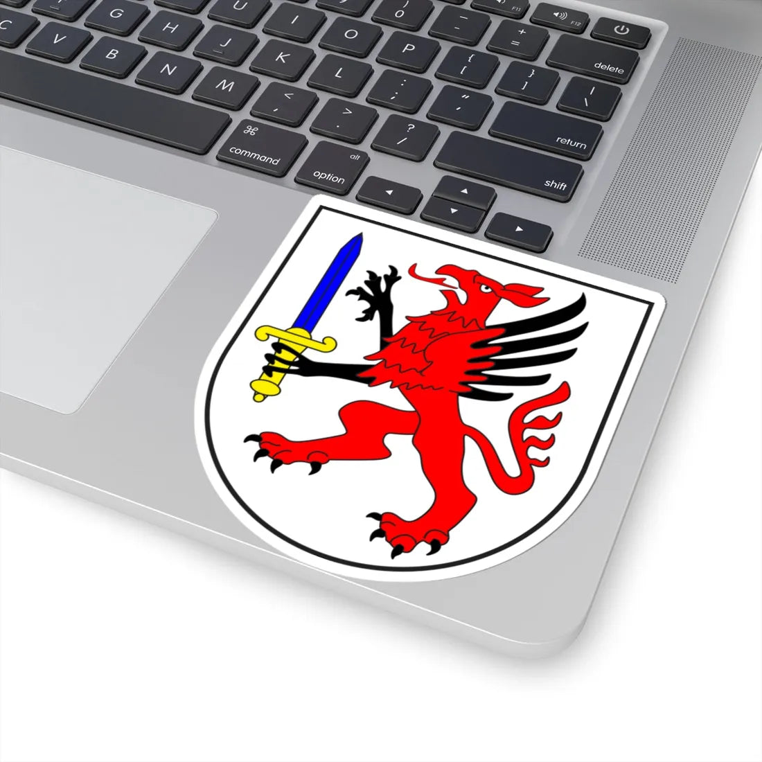 Donath wappen (Switzerland) (Coat of Arms) STICKER Vinyl Kiss-Cut Decal - The Sticker Space