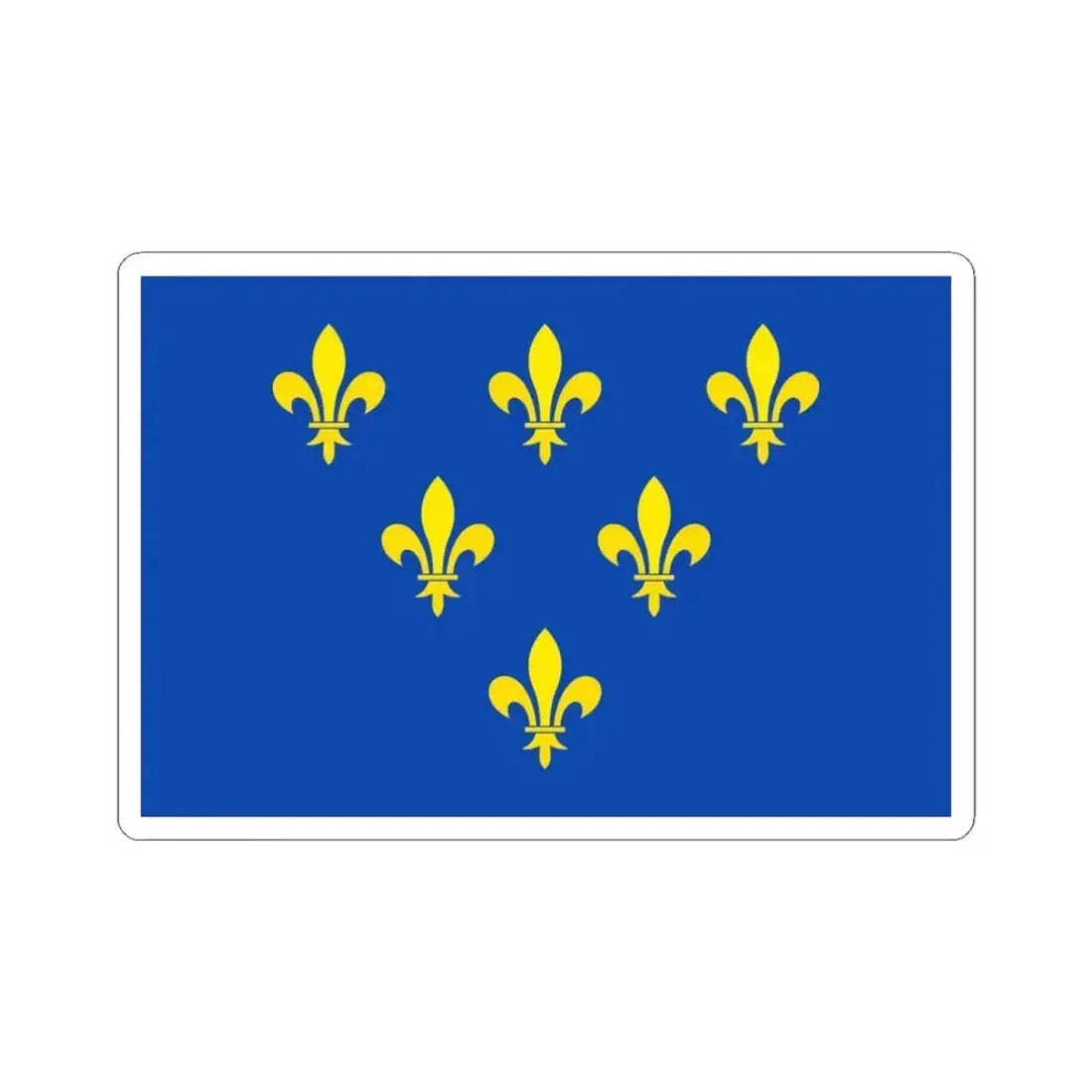 Donceel Belgium (Belgium) STICKER Vinyl Kiss-Cut Decal 3 Inch White - The Sticker Space