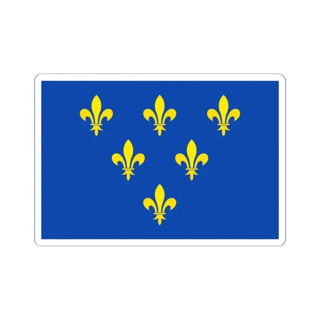 Donceel Belgium (Belgium) STICKER Vinyl Kiss-Cut Decal 6 Inch White - The Sticker Space