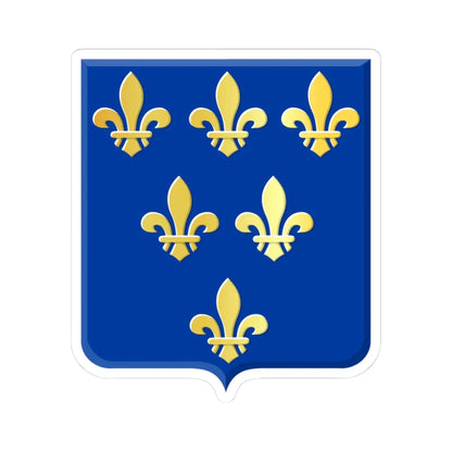 Donceel wapen (Belgium) (Coat of Arms) STICKER Vinyl Kiss-Cut Decal - The Sticker Space