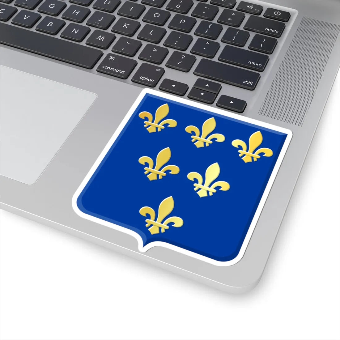 Donceel wapen (Belgium) (Coat of Arms) STICKER Vinyl Kiss-Cut Decal - The Sticker Space