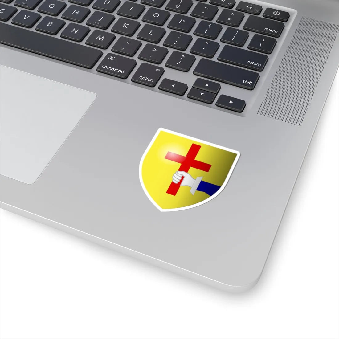 Donegal Town COA 3d (Ireland) (Coat of Arms) STICKER Vinyl Kiss-Cut Decal - The Sticker Space