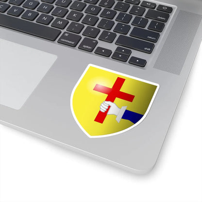 Donegal Town COA 3d (Ireland) (Coat of Arms) STICKER Vinyl Kiss-Cut Decal - The Sticker Space