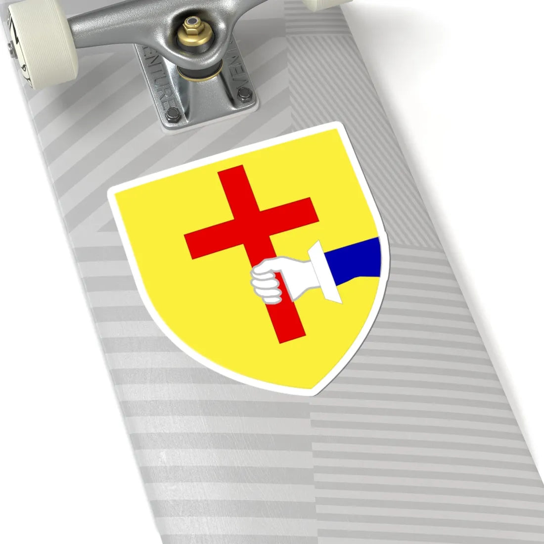 Donegal Town COA (Ireland) (Coat of Arms) STICKER Vinyl Kiss-Cut Decal - The Sticker Space