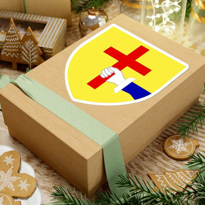 Donegal Town COA (Ireland) (Coat of Arms) STICKER Vinyl Kiss-Cut Decal - The Sticker Space