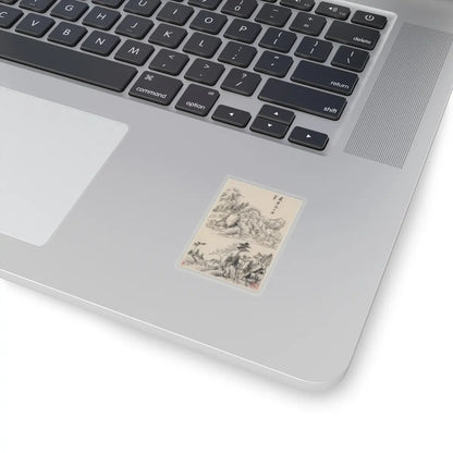 Dong Qichang - Landscapes after old masters - dated 1630 v1 - STICKER Vinyl Kiss-Cut Decal