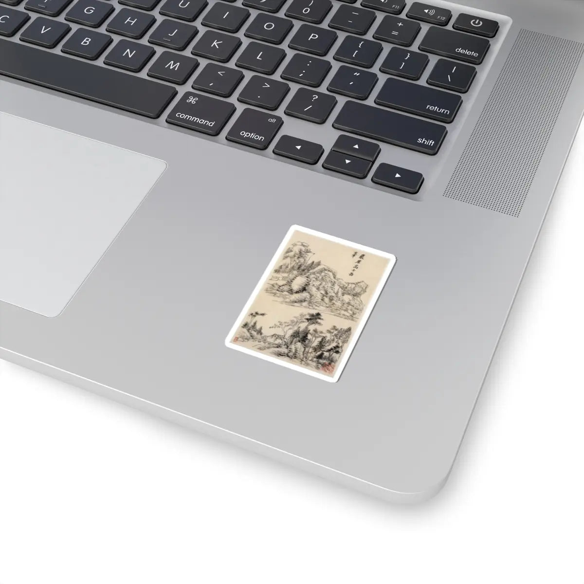 Dong Qichang - Landscapes after old masters - dated 1630 v1 - STICKER Vinyl Kiss-Cut Decal